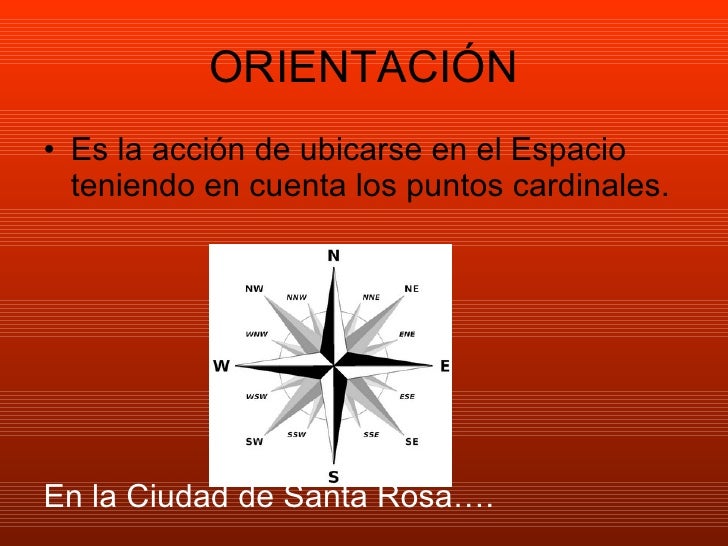 Orientación y Localización Orientación y Localización