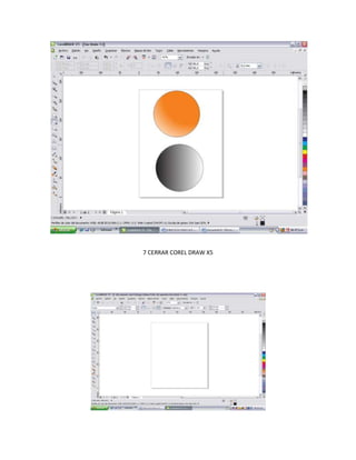 7 CERRAR COREL DRAW X5
 