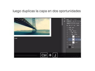 luego duplicas la capa en dos oportunidades
 