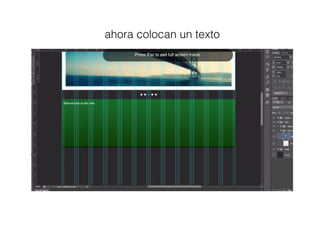 ahora colocan un texto
 