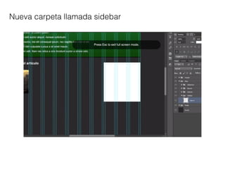 Nueva carpeta llamada sidebar
 