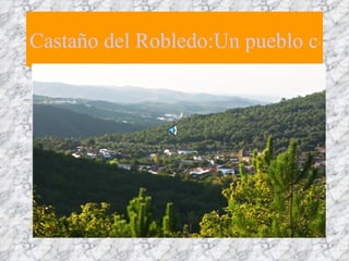 Castaño del Robledo:Un pueblo con muchas posibilidades. 