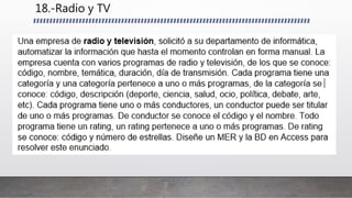 18.-Radio y TV
 