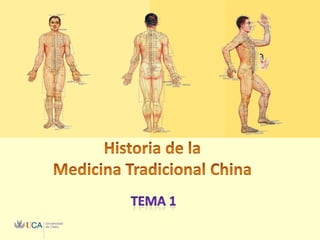 Historia de la Medicina Tradicional China Tema 1 