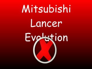 Mitsubishi Lancer Evolution 