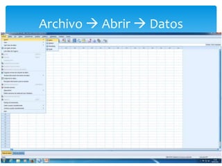 Archivo Abrir Datos