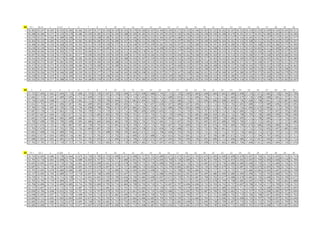 13    TV =    50.31      ±      0.117      5        6        7        8        9        10       11       12       13       14       15       16       17       18       19       20       21       22       23       24       25       26       27       28       29       30
1    50.302   50.247   50.305   50.325   50.285   50.266   50.297   50.271   50.356   50.329   50.355   50.279   50.260   50.307   50.340   50.294   50.272   50.333   50.346   50.303   50.322   50.262   50.267   50.232   50.319   50.254   50.299   50.334   50.245   50.311
2    50.288   50.286   50.272   50.319   50.278   50.286   50.299   50.282   50.253   50.294   50.288   50.309   50.282   50.291   50.345   50.292   50.320   50.266   50.336   50.258   50.350   50.288   50.270   50.291   50.317   50.291   50.280   50.303   50.314   50.296
3    50.276   50.251   50.304   50.289   50.306   50.353   50.310   50.298   50.285   50.302   50.353   50.346   50.302   50.255   50.304   50.287   50.280   50.336   50.329   50.301   50.315   50.310   50.257   50.316   50.303   50.351   50.297   50.275   50.305   50.377
4    50.304   50.332   50.283   50.235   50.267   50.283   50.302   50.285   50.325   50.289   50.307   50.278   50.331   50.298   50.277   50.274   50.297   50.290   50.270   50.299   50.269   50.304   50.261   50.316   50.308   50.312   50.262   50.262   50.330   50.297
5    50.308   50.296   50.230   50.268   50.295   50.350   50.313   50.335   50.258   50.275   50.313   50.248   50.297   50.299   50.281   50.336   50.297   50.310   50.280   50.326   50.291   50.304   50.280   50.278   50.293   50.308   50.265   50.286   50.274   50.306
6    50.230   50.339   50.231   50.293   50.316   50.294   50.301   50.337   50.285   50.311   50.351   50.318   50.271   50.361   50.268   50.295   50.379   50.306   50.316   50.321   50.298   50.310   50.324   50.312   50.314   50.402   50.311   50.300   50.345   50.268
7    50.294   50.294   50.259   50.302   50.274   50.253   50.300   50.317   50.311   50.320   50.311   50.266   50.278   50.267   50.352   50.254   50.277   50.344   50.295   50.355   50.365   50.243   50.274   50.332   50.318   50.256   50.339   50.292   50.327   50.293
8    50.267   50.326   50.318   50.272   50.281   50.277   50.290   50.295   50.335   50.295   50.294   50.321   50.343   50.284   50.250   50.235   50.294   50.262   50.298   50.299   50.304   50.331   50.314   50.233   50.296   50.257   50.248   50.303   50.282   50.350
9    50.314   50.343   50.322   50.274   50.348   50.285   50.365   50.250   50.313   50.281   50.288   50.303   50.307   50.339   50.293   50.304   50.310   50.339   50.355   50.317   50.303   50.243   50.341   50.269   50.295   50.250   50.295   50.281   50.313   50.289
10   50.330   50.272   50.307   50.281   50.295   50.259   50.329   50.306   50.334   50.288   50.352   50.292   50.304   50.319   50.363   50.324   50.318   50.334   50.289   50.318   50.290   50.369   50.283   50.271   50.317   50.328   50.327   50.332   50.311   50.279
11   50.372   50.223   50.273   50.323   50.299   50.284   50.279   50.300   50.275   50.289   50.261   50.295   50.325   50.291   50.293   50.267   50.260   50.322   50.237   50.306   50.308   50.336   50.337   50.258   50.334   50.270   50.322   50.259   50.314   50.363
12   50.302   50.261   50.293   50.321   50.282   50.264   50.299   50.272   50.283   50.313   50.282   50.325   50.258   50.241   50.333   50.283   50.275   50.319   50.359   50.298   50.287   50.332   50.295   50.329   50.349   50.320   50.338   50.313   50.298   50.270
13   50.291   50.256   50.279   50.346   50.309   50.239   50.323   50.277   50.317   50.240   50.345   50.299   50.298   50.322   50.257   50.271   50.347   50.328   50.296   50.321   50.219   50.300   50.347   50.280   50.297   50.273   50.303   50.294   50.279   50.270
14   50.258   50.310   50.259   50.312   50.284   50.324   50.302   50.379   50.296   50.304   50.272   50.281   50.313   50.309   50.322   50.299   50.296   50.271   50.346   50.306   50.324   50.349   50.280   50.234   50.326   50.257   50.268   50.325   50.325   50.334
15   50.333   50.276   50.277   50.288   50.332   50.364   50.280   50.378   50.252   50.258   50.322   50.274   50.280   50.305   50.352   50.329   50.329   50.309   50.292   50.259   50.338   50.256   50.240   50.318   50.352   50.351   50.338   50.315   50.262   50.297


14     1        2        3        4        5        6        7        8        9        10       11       12       13       14       15       16       17       18       19       20       21       22       23       24       25       26       27       28       29       30
1    57.725   57.699   57.663   57.694   57.719   57.698   57.704   57.726   57.697   57.720   57.699   57.713   57.698   57.688   57.744   57.714   57.720   57.690   57.684   57.698   57.669   57.665   57.689   57.698   57.719   57.671   57.682   57.718   57.704   57.706
2    57.682   57.719   57.697   57.689   57.695   57.713   57.698   57.719   57.732   57.711   57.724   57.714   57.693   57.701   57.715   57.688   57.693   57.725   57.696   57.706   57.711   57.716   57.660   57.679   57.718   57.698   57.688   57.681   57.707   57.705
3    57.718   57.695   57.698   57.711   57.679   57.692   57.712   57.709   57.709   57.694   57.701   57.681   57.694   57.720   57.710   57.734   57.686   57.719   57.710   57.696   57.696   57.698   57.693   57.736   57.668   57.708   57.691   57.712   57.687   57.666
4    57.652   57.703   57.693   57.696   57.697   57.662   57.689   57.693   57.682   57.685   57.692   57.712   57.716   57.697   57.658   57.697   57.680   57.697   57.696   57.713   57.712   57.703   57.702   57.693   57.688   57.737   57.689   57.696   57.693   57.695
5    57.704   57.730   57.687   57.702   57.724   57.736   57.698   57.708   57.706   57.673   57.697   57.682   57.704   57.724   57.721   57.686   57.706   57.692   57.698   57.676   57.713   57.718   57.673   57.716   57.690   57.679   57.683   57.717   57.704   57.706
6    57.687   57.718   57.710   57.661   57.713   57.704   57.709   57.714   57.719   57.721   57.711   57.708   57.690   57.699   57.693   57.712   57.751   57.729   57.725   57.707   57.679   57.713   57.716   57.684   57.710   57.749   57.707   57.697   57.705   57.689
7    57.697   57.697   57.694   57.710   57.677   57.722   57.719   57.683   57.693   57.705   57.703   57.701   57.727   57.734   57.721   57.739   57.696   57.743   57.685   57.689   57.659   57.691   57.722   57.708   57.705   57.738   57.680   57.699   57.706   57.690
8    57.665   57.679   57.686   57.682   57.689   57.682   57.721   57.719   57.674   57.734   57.703   57.723   57.723   57.695   57.739   57.684   57.711   57.706   57.683   57.698   57.699   57.739   57.685   57.699   57.711   57.708   57.684   57.737   57.716   57.695
9    57.700   57.698   57.700   57.700   57.698   57.694   57.686   57.660   57.666   57.683   57.730   57.700   57.702   57.701   57.683   57.714   57.697   57.704   57.701   57.695   57.697   57.680   57.700   57.700   57.713   57.712   57.681   57.717   57.727   57.680
10   57.675   57.676   57.725   57.719   57.687   57.697   57.728   57.701   57.715   57.691   57.674   57.729   57.714   57.715   57.746   57.697   57.702   57.690   57.710   57.697   57.676   57.705   57.669   57.709   57.679   57.686   57.696   57.680   57.706   57.712
11   57.703   57.670   57.721   57.701   57.705   57.726   57.684   57.697   57.729   57.721   57.750   57.695   57.708   57.701   57.658   57.714   57.688   57.715   57.710   57.735   57.706   57.661   57.721   57.711   57.712   57.722   57.692   57.697   57.685   57.696
12   57.681   57.698   57.730   57.689   57.704   57.721   57.714   57.701   57.688   57.708   57.705   57.662   57.672   57.723   57.706   57.696   57.703   57.705   57.729   57.721   57.710   57.711   57.707   57.710   57.665   57.711   57.675   57.707   57.712   57.729
13   57.695   57.677   57.693   57.690   57.716   57.667   57.717   57.701   57.717   57.702   57.711   57.690   57.727   57.688   57.714   57.653   57.701   57.691   57.712   57.677   57.706   57.687   57.672   57.724   57.717   57.704   57.707   57.692   57.727   57.711
14   57.686   57.693   57.692   57.681   57.679   57.703   57.705   57.659   57.713   57.690   57.675   57.706   57.720   57.672   57.697   57.694   57.706   57.690   57.706   57.695   57.689   57.713   57.696   57.686   57.725   57.667   57.690   57.737   57.702   57.713
15   57.702   57.705   57.725   57.719   57.727   57.734   57.708   57.722   57.682   57.714   57.719   57.699   57.682   57.701   57.697   57.693   57.722   57.736   57.677   57.698   57.674   57.665   57.680   57.706   57.668   57.651   57.666   57.684   57.718   57.676


15    TV =     52.7      ±      0.106      5        6        7        8        9        10       11       12       13       14       15       16       17       18       19       20       21       22       23       24       25       26       27       28       29       30
1    52.724   52.694   52.686   52.728   52.664   52.679   52.728   52.700   52.703   52.698   52.671   52.698   52.727   52.722   52.689   52.675   52.674   52.691   52.702   52.676   52.694   52.690   52.698   52.678   52.697   52.736   52.701   52.693   52.714   52.714
2    52.705   52.718   52.663   52.698   52.701   52.688   52.669   52.707   52.719   52.717   52.689   52.691   52.705   52.674   52.694   52.709   52.728   52.689   52.714   52.667   52.709   52.743   52.654   52.692   52.693   52.709   52.690   52.668   52.678   52.706
3    52.693   52.695   52.653   52.710   52.736   52.661   52.670   52.698   52.661   52.674   52.678   52.700   52.733   52.739   52.688   52.709   52.681   52.718   52.733   52.685   52.675   52.736   52.680   52.680   52.698   52.730   52.722   52.689   52.726   52.703
4    52.687   52.712   52.736   52.697   52.658   52.693   52.705   52.678   52.697   52.737   52.727   52.688   52.710   52.692   52.725   52.704   52.682   52.683   52.759   52.726   52.709   52.679   52.725   52.687   52.709   52.670   52.694   52.706   52.732   52.713
5    52.703   52.695   52.678   52.680   52.686   52.683   52.672   52.676   52.719   52.689   52.734   52.694   52.692   52.698   52.716   52.715   52.708   52.706   52.684   52.704   52.717   52.714   52.725   52.717   52.686   52.682   52.694   52.687   52.693   52.708
6    52.727   52.695   52.705   52.689   52.737   52.718   52.697   52.748   52.690   52.724   52.647   52.733   52.690   52.714   52.688   52.694   52.665   52.691   52.667   52.699   52.680   52.690   52.680   52.699   52.698   52.710   52.705   52.680   52.702   52.725
7    52.729   52.715   52.705   52.711   52.728   52.713   52.691   52.691   52.702   52.700   52.656   52.700   52.684   52.698   52.697   52.672   52.720   52.703   52.687   52.708   52.702   52.677   52.688   52.678   52.683   52.726   52.698   52.705   52.700   52.677
8    52.705   52.702   52.739   52.684   52.707   52.732   52.726   52.707   52.685   52.694   52.668   52.688   52.695   52.697   52.694   52.679   52.715   52.673   52.692   52.670   52.678   52.709   52.708   52.685   52.695   52.678   52.748   52.729   52.662   52.688
9    52.706   52.696   52.714   52.694   52.685   52.716   52.700   52.669   52.705   52.714   52.684   52.708   52.702   52.710   52.711   52.697   52.707   52.696   52.696   52.722   52.703   52.742   52.737   52.697   52.708   52.714   52.717   52.700   52.724   52.721
10   52.727   52.667   52.671   52.712   52.723   52.687   52.729   52.711   52.681   52.712   52.701   52.734   52.666   52.671   52.728   52.735   52.746   52.678   52.682   52.705   52.656   52.689   52.693   52.711   52.678   52.716   52.698   52.696   52.659   52.695
11   52.699   52.706   52.698   52.652   52.720   52.707   52.710   52.707   52.679   52.703   52.671   52.661   52.681   52.724   52.696   52.686   52.711   52.692   52.703   52.687   52.706   52.706   52.662   52.712   52.727   52.701   52.698   52.685   52.707   52.694
12   52.698   52.695   52.697   52.722   52.739   52.698   52.704   52.714   52.674   52.682   52.690   52.714   52.684   52.700   52.703   52.703   52.701   52.700   52.707   52.714   52.721   52.688   52.702   52.719   52.706   52.708   52.667   52.683   52.709   52.702
13   52.666   52.712   52.692   52.662   52.664   52.694   52.675   52.741   52.702   52.714   52.697   52.682   52.686   52.682   52.704   52.705   52.704   52.732   52.660   52.704   52.717   52.696   52.730   52.698   52.733   52.707   52.740   52.697   52.702   52.646
14   52.685   52.692   52.686   52.722   52.675   52.695   52.748   52.705   52.681   52.722   52.735   52.692   52.705   52.684   52.725   52.713   52.681   52.698   52.723   52.690   52.738   52.709   52.697   52.719   52.710   52.712   52.703   52.695   52.709   52.700
15   52.685   52.690   52.735   52.693   52.732   52.677   52.697   52.676   52.697   52.690   52.702   52.712   52.698   52.687   52.700   52.656   52.716   52.681   52.679   52.708   52.740   52.696   52.712   52.699   52.701   52.675   52.698   52.710   52.687   52.692
 