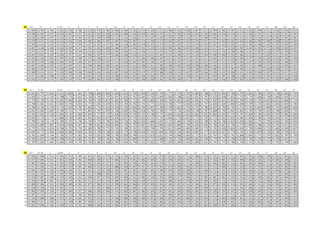22    TV =      53       ±      0.114      5        6        7        8        9        10       11       12       13       14       15       16       17       18       19       20       21       22       23       24       25       26       27       28       29       30
1    53.009   52.993   52.992   53.001   53.002   52.985   53.029   52.976   52.985   52.986   52.984   53.023   53.019   53.004   53.011   52.986   53.026   53.008   53.007   53.013   52.994   52.982   52.987   53.012   53.020   52.994   53.011   53.026   53.024   53.015
2    52.996   52.987   52.979   53.024   52.997   53.012   52.953   53.004   52.996   52.992   52.986   53.002   53.009   52.966   52.975   53.021   52.990   52.994   53.042   52.992   53.000   53.006   53.024   53.017   53.009   52.991   53.017   53.024   53.021   52.997
3    53.030   52.989   52.997   53.016   53.013   52.966   53.007   52.999   52.998   53.013   53.014   53.038   52.977   53.007   53.002   52.993   52.992   53.030   53.011   52.968   53.000   53.013   53.019   53.012   52.978   53.024   53.027   52.985   52.981   52.987
4    52.978   53.015   53.020   53.012   53.042   53.006   52.985   52.986   52.987   52.987   52.962   52.987   52.974   52.998   52.974   53.002   53.001   53.024   52.976   53.037   53.011   53.002   52.991   53.003   52.966   52.982   52.989   53.008   53.034   52.994
5    52.992   53.010   53.029   53.013   52.972   52.978   53.027   52.993   52.977   52.990   53.018   52.985   52.978   52.992   52.974   53.016   53.005   53.021   52.978   52.993   53.007   53.025   53.003   53.014   52.994   52.988   53.024   52.995   53.005   52.996
6    53.007   53.028   52.996   53.026   52.999   52.972   52.992   53.002   52.983   52.984   52.997   53.044   52.952   53.028   53.016   52.993   52.986   53.003   52.988   53.023   53.017   53.027   53.026   52.995   53.002   52.992   52.972   52.998   53.009   52.997
7    52.974   53.019   52.995   52.987   52.993   52.999   53.034   53.018   53.033   52.995   53.004   53.015   53.002   53.013   53.034   52.993   53.000   52.991   53.009   52.994   53.024   52.950   52.980   52.986   52.967   52.987   53.018   52.997   52.999   52.999
8    53.001   53.002   52.995   53.026   52.957   53.037   52.985   52.997   52.977   53.006   53.006   53.018   53.034   53.015   52.981   53.035   52.996   52.972   53.039   52.964   52.990   53.000   53.035   52.989   53.021   53.012   53.003   53.011   52.992   53.010
9    52.993   53.040   52.983   52.997   53.010   52.989   52.975   52.998   53.015   53.013   53.012   53.011   52.986   52.988   53.007   53.013   52.962   52.952   53.015   53.011   52.969   52.991   53.044   52.984   52.977   52.999   53.005   53.023   53.006   53.008
10   52.997   52.994   52.988   52.990   52.993   53.028   52.997   53.021   52.997   53.014   52.958   52.992   52.987   52.996   53.044   53.003   52.991   52.974   53.006   53.001   53.024   53.011   53.029   53.000   53.027   52.996   52.983   53.028   52.968   52.979
11   53.007   53.006   53.003   53.057   53.007   52.976   52.980   52.984   52.983   53.026   53.014   53.012   52.986   53.011   52.982   52.988   53.005   52.990   52.998   52.986   53.004   52.974   53.017   53.006   52.971   52.988   52.972   53.024   52.995   53.007
12   52.982   53.004   53.023   53.000   52.994   53.031   53.010   52.994   53.001   52.990   53.013   53.024   52.973   52.999   52.988   53.026   53.010   52.978   52.989   53.000   52.980   52.997   52.987   52.986   53.010   53.012   53.009   53.008   53.023   52.964
13   52.999   53.014   53.011   53.019   52.985   53.008   53.009   53.010   52.994   52.987   52.993   53.032   52.975   52.974   52.988   53.009   53.016   53.005   52.987   52.966   52.956   53.021   53.008   53.031   53.001   52.989   52.997   53.013   53.011   53.010
14   53.017   52.984   52.988   53.019   52.975   53.025   53.003   53.034   53.029   52.988   53.022   52.993   52.966   53.003   52.992   53.004   53.022   53.028   52.944   53.025   53.003   52.997   52.988   53.018   53.015   53.001   52.991   53.022   53.015   53.008
15   53.016   53.023   53.019   52.995   53.035   53.016   53.002   52.983   52.993   52.988   52.971   52.976   52.990   53.000   53.001   52.981   52.984   53.011   53.019   53.019   53.009   53.006   52.990   53.004   53.003   52.972   52.991   53.026   52.998   53.008


23    TV =    51.81      ±      0.162      5        6        7        8        9        10       11       12       13       14       15       16       17       18       19       20       21       22       23       24       25       26       27       28       29       30
1    51.813   51.797   51.816   51.813   51.803   51.823   51.798   51.800   51.804   51.829   51.812   51.745   51.859   51.769   51.759   51.777   51.744   51.767   51.809   51.788   51.797   51.804   51.790   51.791   51.801   51.786   51.787   51.728   51.803   51.765
2    51.820   51.715   51.769   51.788   51.774   51.833   51.766   51.790   51.797   51.847   51.810   51.781   51.845   51.782   51.869   51.840   51.788   51.810   51.821   51.797   51.823   51.848   51.852   51.753   51.770   51.808   51.799   51.806   51.850   51.875
3    51.779   51.793   51.781   51.835   51.850   51.829   51.794   51.795   51.817   51.831   51.783   51.772   51.745   51.860   51.766   51.792   51.841   51.841   51.841   51.779   51.837   51.811   51.842   51.794   51.756   51.735   51.853   51.811   51.800   51.776
4    51.768   51.861   51.812   51.802   51.794   51.825   51.773   51.831   51.819   51.872   51.783   51.792   51.791   51.771   51.831   51.788   51.777   51.834   51.833   51.757   51.829   51.820   51.800   51.828   51.799   51.726   51.844   51.834   51.839   51.784
5    51.786   51.766   51.749   51.772   51.815   51.787   51.832   51.754   51.812   51.818   51.793   51.836   51.799   51.827   51.780   51.799   51.825   51.792   51.775   51.780   51.827   51.794   51.795   51.731   51.791   51.844   51.809   51.797   51.806   51.828
6    51.853   51.826   51.829   51.789   51.741   51.775   51.805   51.797   51.870   51.766   51.802   51.856   51.818   51.784   51.789   51.775   51.746   51.818   51.798   51.787   51.808   51.794   51.861   51.802   51.783   51.785   51.819   51.788   51.830   51.794
7    51.762   51.833   51.769   51.835   51.761   51.800   51.847   51.777   51.747   51.838   51.824   51.795   51.757   51.788   51.773   51.846   51.825   51.821   51.854   51.815   51.802   51.853   51.775   51.791   51.804   51.783   51.801   51.767   51.805   51.809
8    51.825   51.739   51.772   51.808   51.784   51.829   51.831   51.819   51.877   51.833   51.817   51.776   51.823   51.767   51.791   51.840   51.778   51.821   51.773   51.795   51.772   51.832   51.853   51.846   51.804   51.786   51.764   51.834   51.761   51.820
9    51.799   51.756   51.778   51.780   51.791   51.796   51.792   51.775   51.795   51.802   51.792   51.782   51.824   51.848   51.847   51.774   51.804   51.759   51.819   51.789   51.782   51.760   51.819   51.818   51.802   51.775   51.795   51.845   51.783   51.836
10   51.812   51.809   51.807   51.854   51.839   51.857   51.789   51.815   51.816   51.820   51.756   51.797   51.847   51.831   51.806   51.822   51.886   51.799   51.835   51.839   51.796   51.827   51.790   51.776   51.809   51.786   51.762   51.791   51.872   51.831
11   51.772   51.781   51.819   51.768   51.791   51.792   51.820   51.782   51.771   51.743   51.769   51.762   51.759   51.796   51.795   51.811   51.844   51.804   51.801   51.779   51.792   51.826   51.833   51.833   51.790   51.806   51.753   51.826   51.839   51.837
12   51.835   51.772   51.826   51.836   51.802   51.840   51.785   51.790   51.768   51.758   51.779   51.796   51.819   51.764   51.844   51.784   51.766   51.802   51.807   51.777   51.813   51.817   51.774   51.765   51.762   51.870   51.735   51.796   51.759   51.811
13   51.781   51.840   51.746   51.792   51.757   51.801   51.764   51.835   51.786   51.790   51.859   51.788   51.815   51.819   51.812   51.744   51.800   51.805   51.772   51.811   51.767   51.776   51.741   51.848   51.845   51.773   51.797   51.822   51.787   51.796
14   51.785   51.831   51.768   51.786   51.814   51.805   51.765   51.799   51.782   51.760   51.815   51.800   51.791   51.711   51.806   51.791   51.739   51.826   51.801   51.789   51.774   51.751   51.798   51.810   51.760   51.793   51.779   51.794   51.837   51.772
15   51.787   51.802   51.842   51.840   51.783   51.795   51.785   51.881   51.828   51.787   51.834   51.794   51.812   51.862   51.745   51.829   51.869   51.810   51.809   51.831   51.741   51.773   51.786   51.782   51.735   51.813   51.757   51.792   51.749   51.806


24    TV =    47.89      ±      0.088      5        6        7        8        9        10       11       12       13       14       15       16       17       18       19       20       21       22       23       24       25       26       27       28       29       30
1    47.896   47.888   47.913   47.904   47.933   47.900   47.845   47.885   47.870   47.924   47.906   47.907   47.917   47.905   47.870   47.893   47.902   47.914   47.888   47.926   47.925   47.897   47.915   47.894   47.855   47.898   47.900   47.851   47.883   47.915
2    47.873   47.885   47.921   47.863   47.896   47.902   47.898   47.909   47.927   47.866   47.872   47.891   47.882   47.840   47.910   47.878   47.894   47.907   47.915   47.902   47.902   47.887   47.902   47.898   47.885   47.924   47.916   47.865   47.908   47.921
3    47.887   47.868   47.914   47.905   47.878   47.929   47.892   47.892   47.917   47.916   47.883   47.908   47.901   47.940   47.870   47.917   47.869   47.915   47.889   47.919   47.890   47.883   47.924   47.894   47.904   47.898   47.911   47.903   47.880   47.895
4    47.911   47.856   47.915   47.874   47.919   47.891   47.889   47.912   47.927   47.888   47.909   47.907   47.921   47.927   47.901   47.879   47.899   47.902   47.925   47.913   47.912   47.886   47.913   47.910   47.941   47.935   47.876   47.924   47.885   47.881
5    47.894   47.892   47.928   47.864   47.896   47.911   47.903   47.919   47.938   47.909   47.887   47.907   47.868   47.885   47.880   47.893   47.909   47.898   47.914   47.858   47.911   47.907   47.902   47.903   47.904   47.912   47.895   47.894   47.870   47.891
6    47.910   47.936   47.929   47.920   47.905   47.876   47.913   47.888   47.866   47.895   47.922   47.894   47.865   47.870   47.922   47.916   47.895   47.896   47.871   47.901   47.870   47.892   47.910   47.923   47.907   47.897   47.910   47.913   47.869   47.853
7    47.920   47.887   47.898   47.919   47.900   47.922   47.906   47.907   47.893   47.899   47.899   47.922   47.885   47.928   47.902   47.880   47.877   47.884   47.873   47.885   47.881   47.863   47.902   47.932   47.876   47.908   47.895   47.907   47.860   47.887
8    47.940   47.900   47.887   47.913   47.878   47.863   47.912   47.874   47.924   47.884   47.870   47.920   47.899   47.914   47.905   47.880   47.905   47.878   47.905   47.896   47.903   47.916   47.930   47.927   47.900   47.912   47.900   47.881   47.921   47.895
9    47.888   47.882   47.910   47.896   47.889   47.893   47.875   47.880   47.923   47.898   47.842   47.868   47.909   47.899   47.905   47.900   47.897   47.942   47.906   47.893   47.875   47.890   47.919   47.901   47.860   47.911   47.936   47.909   47.914   47.883
10   47.858   47.958   47.903   47.902   47.914   47.925   47.919   47.905   47.884   47.844   47.878   47.900   47.918   47.910   47.907   47.876   47.895   47.940   47.884   47.898   47.913   47.910   47.911   47.904   47.880   47.919   47.926   47.950   47.845   47.898
11   47.882   47.909   47.928   47.919   47.899   47.917   47.886   47.900   47.906   47.933   47.882   47.887   47.883   47.904   47.867   47.892   47.840   47.909   47.885   47.905   47.936   47.903   47.907   47.918   47.878   47.894   47.911   47.913   47.894   47.866
12   47.897   47.910   47.879   47.855   47.918   47.900   47.869   47.874   47.915   47.913   47.904   47.914   47.905   47.882   47.918   47.884   47.887   47.893   47.873   47.914   47.875   47.857   47.914   47.938   47.901   47.944   47.883   47.928   47.909   47.919
13   47.924   47.888   47.889   47.872   47.901   47.881   47.892   47.934   47.915   47.908   47.886   47.900   47.880   47.870   47.884   47.897   47.893   47.880   47.920   47.899   47.912   47.869   47.890   47.891   47.916   47.927   47.877   47.927   47.909   47.914
14   47.884   47.917   47.936   47.911   47.909   47.887   47.908   47.911   47.879   47.908   47.881   47.899   47.923   47.945   47.882   47.891   47.906   47.939   47.892   47.907   47.877   47.898   47.891   47.922   47.860   47.883   47.902   47.887   47.892   47.926
15   47.867   47.898   47.906   47.900   47.915   47.932   47.888   47.900   47.905   47.866   47.897   47.916   47.891   47.926   47.887   47.903   47.914   47.874   47.909   47.883   47.908   47.897   47.889   47.911   47.899   47.874   47.876   47.937   47.896   47.904
 