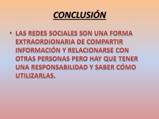 CONCLUSIÓN
 