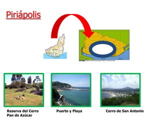 Piriápolis
Reserva del Cerro Puerto y Playa Cerro de San Antonio
Pan de Azúcar