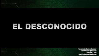 Presentación: Gustavo Balcázar
tavobalcazar@gmail.com
São Paulo – 2015
http://profgustavo.blogia.com
 