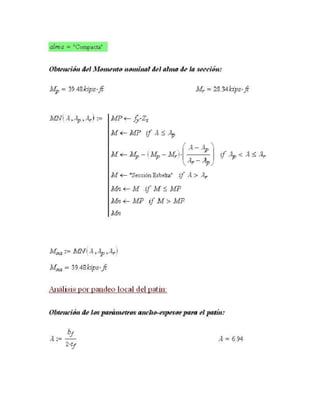 Ejercicio de flexo compresion