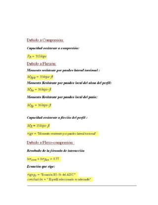 Ejercicio de flexo compresion