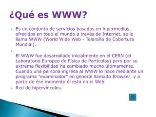 Ejercicio de hipervínculos | PPT