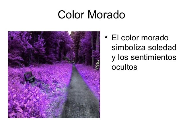 Significado de los colores Significado de los colores