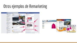 Otros ejemplos de Remarketing
 