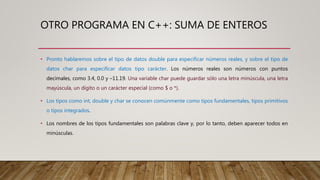 Ejercicios | PPTX