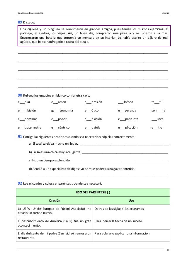 Ejercicios lengua-140430035544-phpapp01