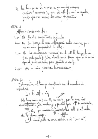 Ejercicios. leyes de la dinámica