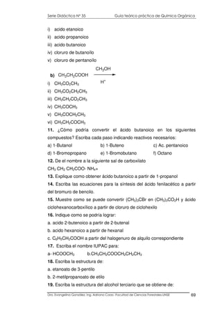 Ejercicios quimica-organica-corzo | PDF