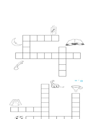 Completa el siguiente crucigrama.
Español
Bloque II
Completa el siguiente crucigrama.
Español
Bloque II
 