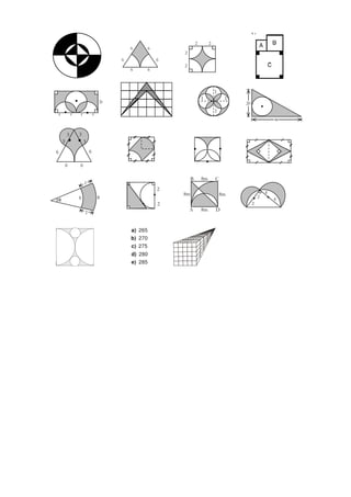 6 6
6 6
6 6
2 2
2
2
•
• •r r r r
2r
1
1 1
1
20
48
•
3 3
3 3
6 6
6 6
• •
• •
•
6 8θ
2
2
2
2
•
•
8mA D
B C8m
8m 8m 2
2
4
4• •
285
280
275
270
265
e)
d)
c)
b)
a)
 