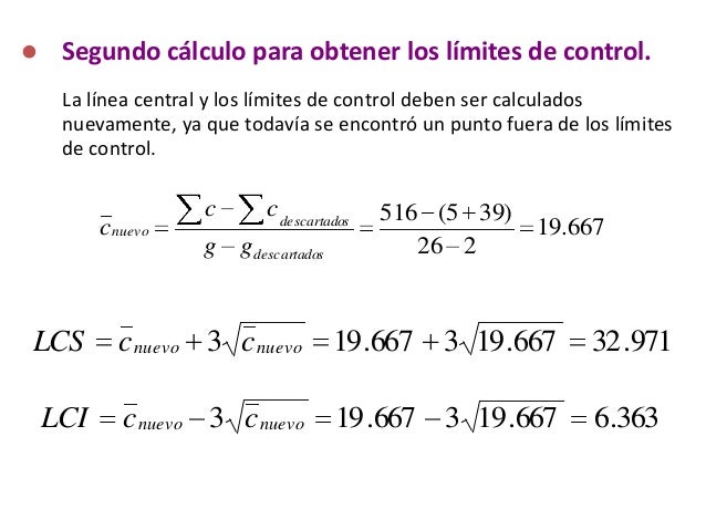 Ejercicios cartas de control p y np, c y u