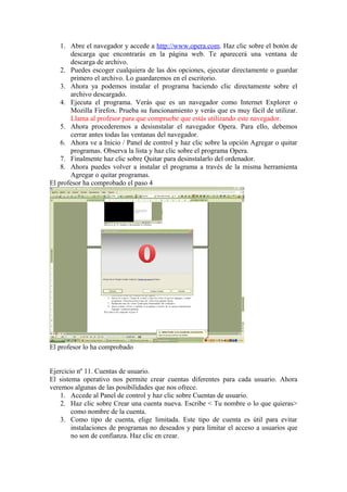 Ejercicios completos | DOC