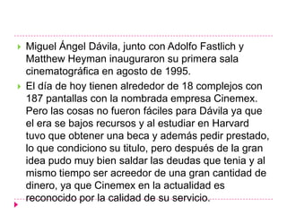 En este articulo se hace mención al gran empresario multimillonario dueño de muchas empresas llamado Carlos Sim Helú mejor conocido como Carlos Slim, el cual es dueño de una de las empresas mundialmente reconocidas Teléfonos de México, que cada año presenta un crecimiento de sus ganancias y con cifras que son presentadas en millones de dólares.Y con la compañía de telefonía móvil que se utiliza en todo el mundo y es la compañía utilizada por preferencia alrededor del mundo