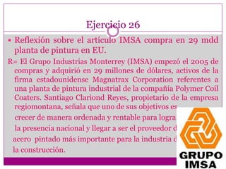 Ejercicio 21Ejemplos de cada tipo de sociedad: