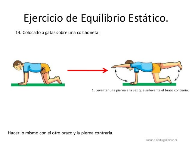 Ejercicios de equilibrio estático