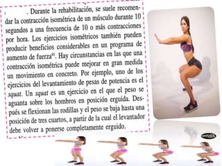 Ejercicios de fortalecimiento 
