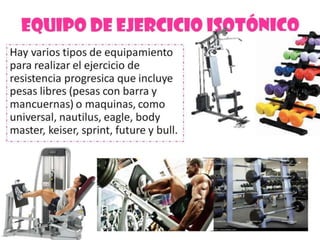 Ejercicios de fortalecimiento 