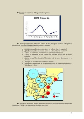 Ejercicios de Geografía Física