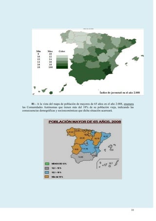 Ejercicios de Geografía Humana