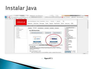 Instalacion de java y NetBeans | PPTX