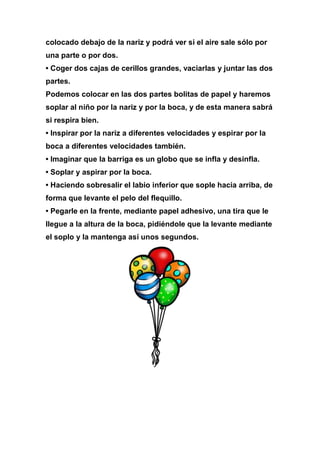 Ejercicios del velo del paladar | PDF
