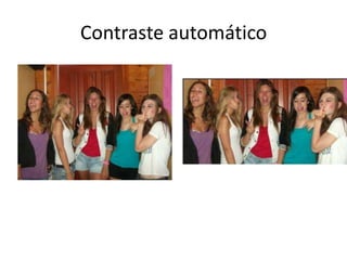Contraste automático
 