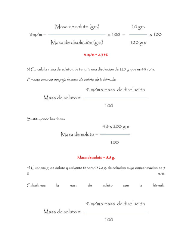 EJERCICIOS DE PORCENTAJE EN MASA Y PORCENTAJE VOLUMEN.pdf