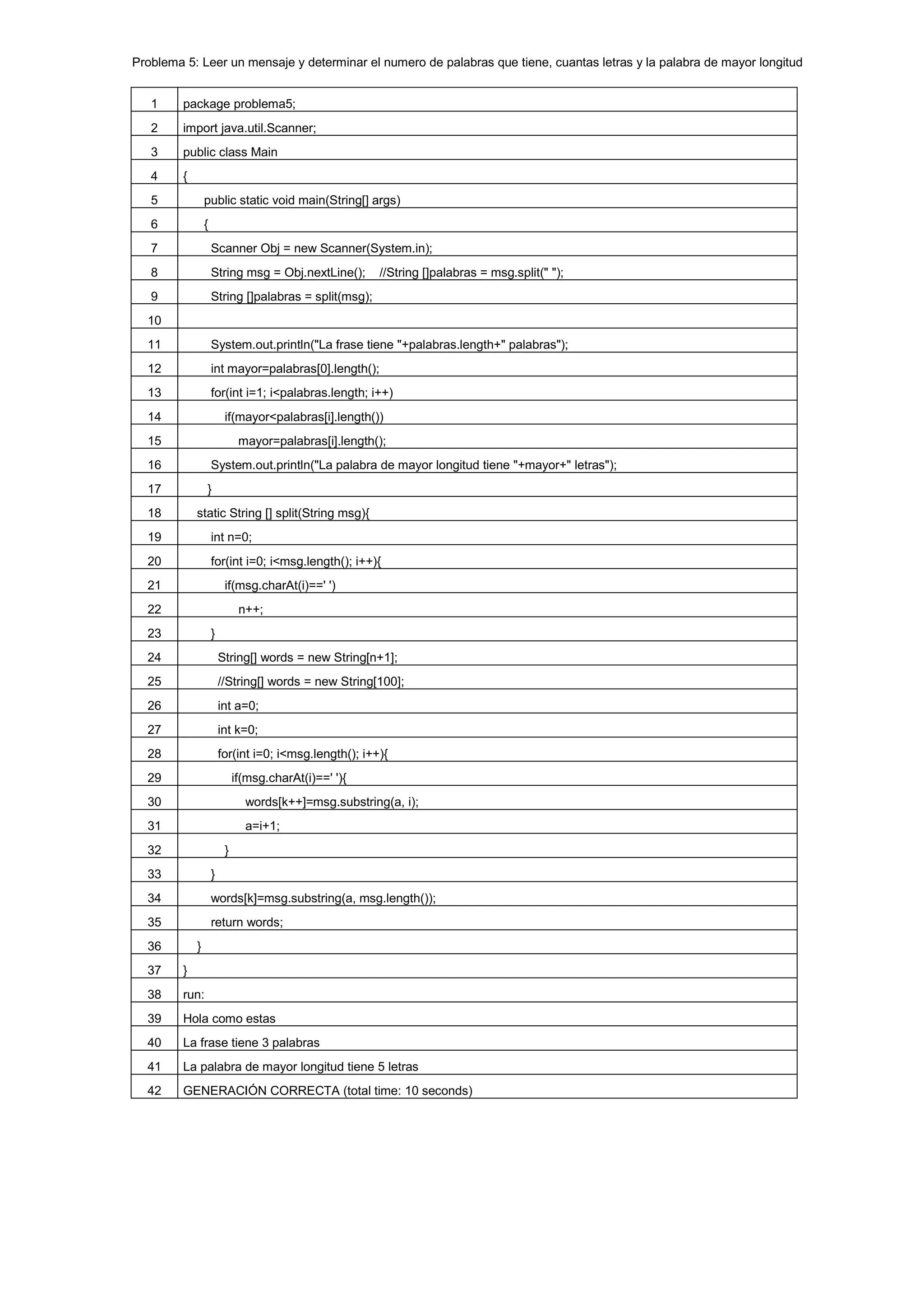 Ejercicios de programacion en java | PDF