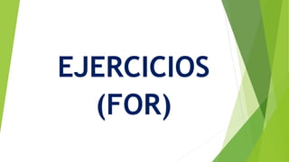 Ejercicios de python | PPTX
