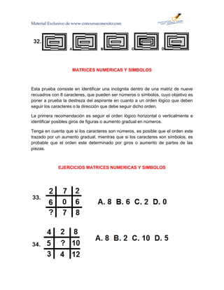 Ejercicios de razonamiento abstracto 2 | PDF