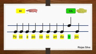 MI SOL
Po co a po co se an da le jos
Riojas Silva
 