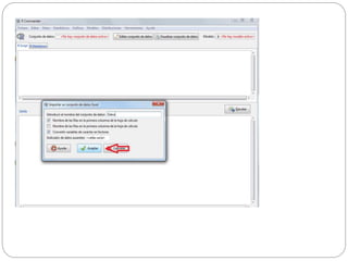 ya tendremos
importado el
archivo.
 