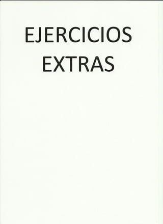 Ejercicios geometría