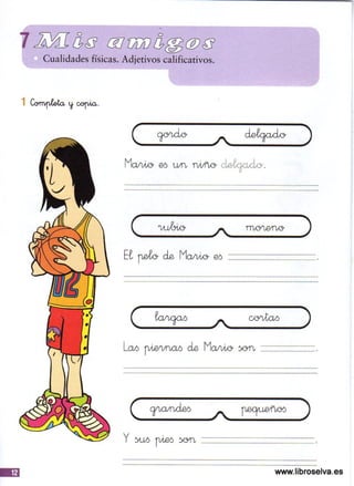 Ejercicios ortográficos 1