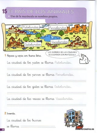 Ejercicios ortográficos 1