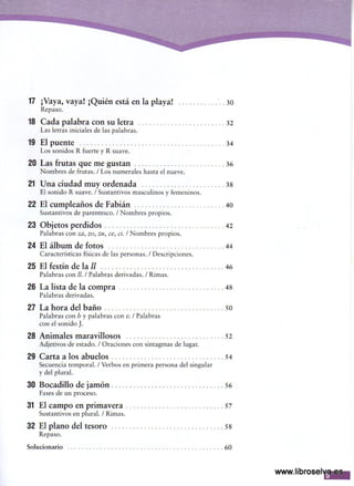 Ejercicios ortográficos 1