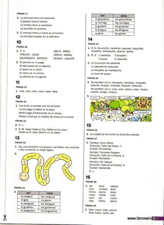 Ejercicios ortográficos 1