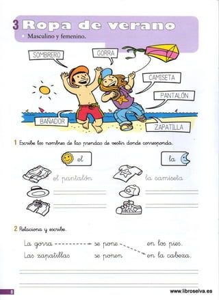 Ejercicios ortográficos 1